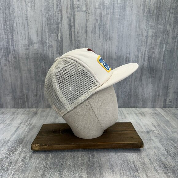 68’ Olds Cutlass Foam Hat Snap Back Trucker White Mesh Cap Adult VTG - Picture 3 of 12